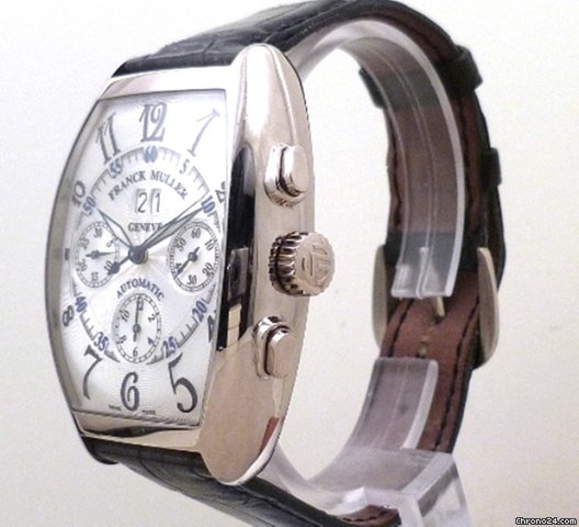 Franck Muller CHRONOGRAPH REF.7850 CC, 18 K WHITE G WATCHES 2
