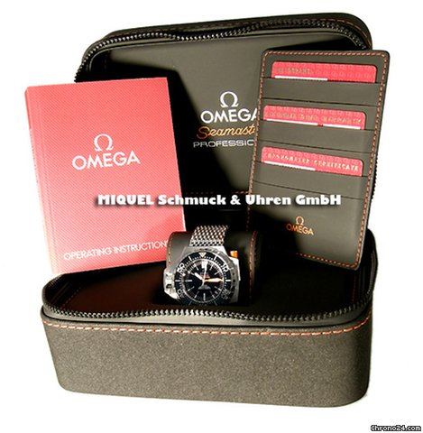 replica Omega Seamaster Ploprof 1200M Chronometer (ungetragen) WATCHES 1