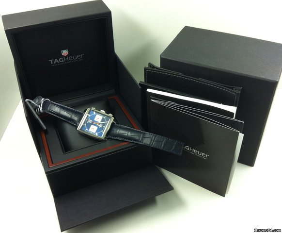TAG Heuer MONACO VINTAGE CHRONO BLU WATCHES 2