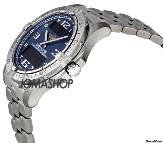 Breitling Aerospace Analog Digital Mens Watch E7936210-C787TI WATCHES 2