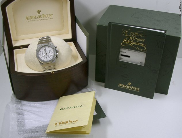 replica Audemars Piguet ROYAL OAK CHRONO BIANCO WATCHES 1