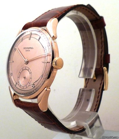 Patek Philippe REF. 1582, 18 K PINK GOLD, YEAR 1950 CA WATCHES 2