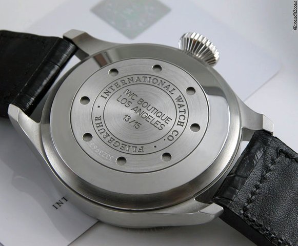 IWC Big Pilot Automatic with 7 day Power reserve Los Angeles WATCHES 2