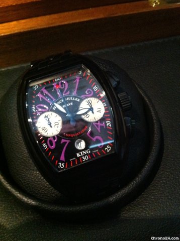 Franck Muller ECCEZIONALE PEZZO UNICO KING CONQUISTADOR CRONO WATCHES 2