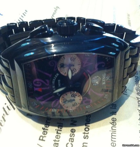 replica Franck Muller ECCEZIONALE PEZZO UNICO KING CONQUISTADOR CRONO WATCHES 1