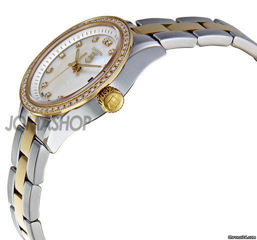TAG Heuer Carrera Two Tone Diamond Ladies Watch WV1451B.D0797 WATCHES 2