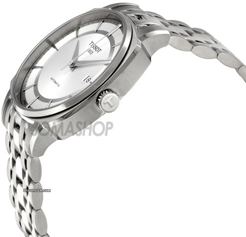 Tissot T-Lord Silver Dial Automatic Stainless Steel Mens Watch T0595071103100 WATCHES 2