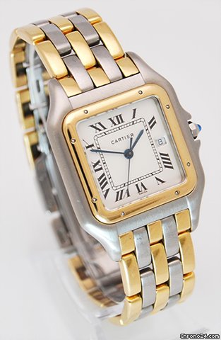 Cartier Panthere Jumbo 3 Streifen Gold WATCHES 2