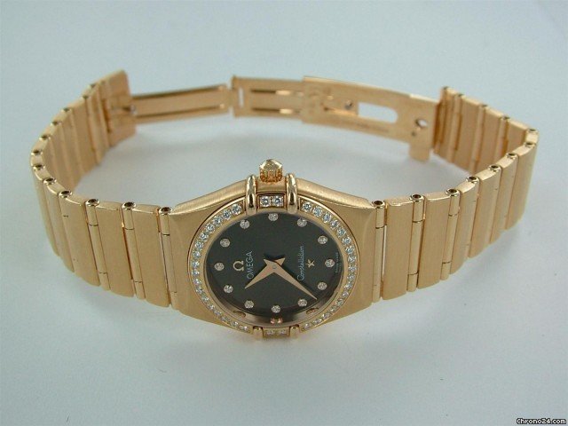 replica Omega Constellation lady, 18crt. rose WATCHES 1 