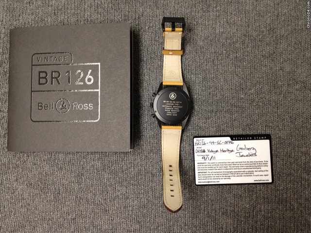 replica Bell & Ross BR126 Heritage WATCHES 1 