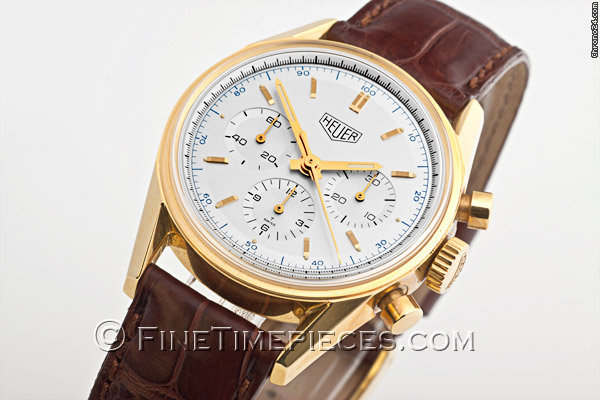 TAG Heuer Carrera Re-Edition Chronograph 18 kt. Gelbgold - CS 3140 WATCHES 2