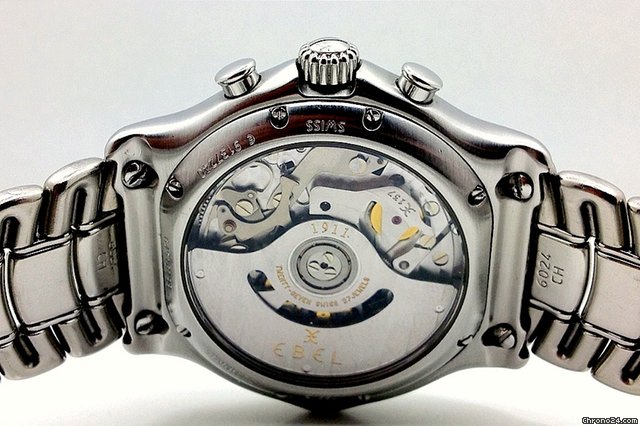 Ebel LE MODULOR Automatic Chronometer Chronograph - Goldl¨¹nette - WATCHES 2