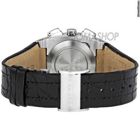 replica Bulgari Ergon Black dial Chronograph Stainless Steel Mens Watch EG35BSLDCH WATCHES 1