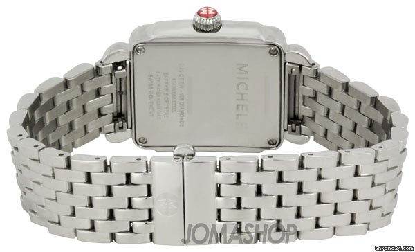 replica Michele Ladies Deco-16 Mother of Pearl Dial Steel Watch MWW06V000001 WATCHES 1