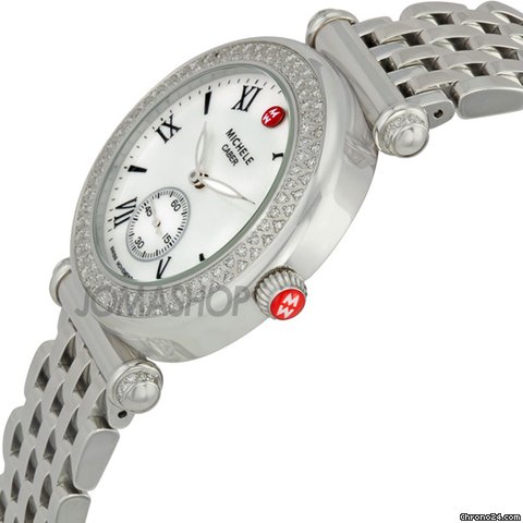 Michele Ladies Caber Diamond Watch MWW16A000001 WATCHES 2