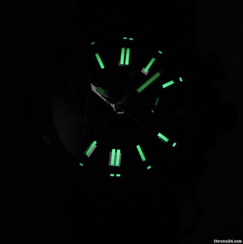 Hublot Big Bang AYRTON SENNA Foudroyante Rattrapante BLACK CERAMIC WATCHES 2
