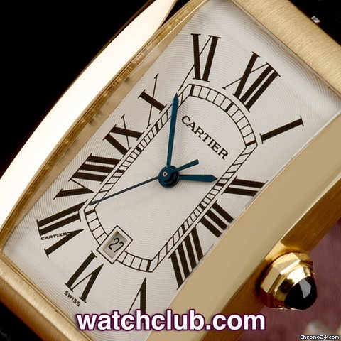 Cartier Tank Americaine Large - Yellow gold WATCHES 2