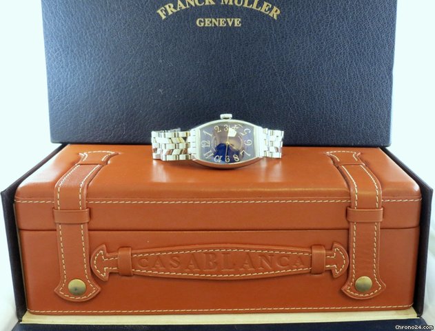 Franck Muller CASABLANCA BLU DIAL WATCHES 2