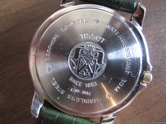 replica Tissot C285/385 Triple Date Mondphase L¨¹nette + Krone 18k Gold WATCHES 1