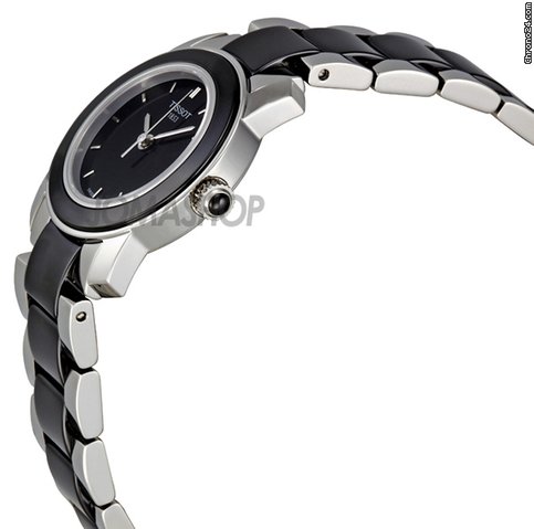 Tissot T-Trend Cera Black Ceramic Ladies Watch T0642102205100 WATCHES 2