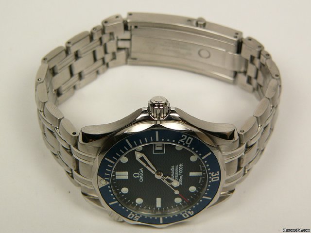 replica Omega Seamaster Diver stainless steel blue dial WATCHES 1