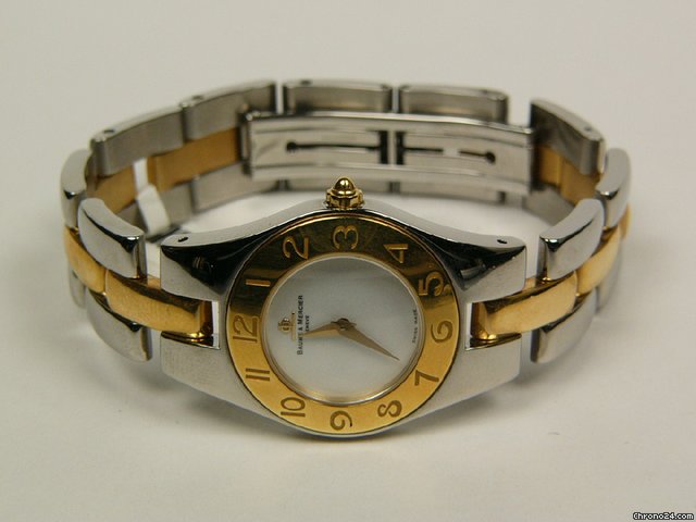 Baume & Mercier & Linea steel and plated gold Mod. 3528941 WATCHES 2