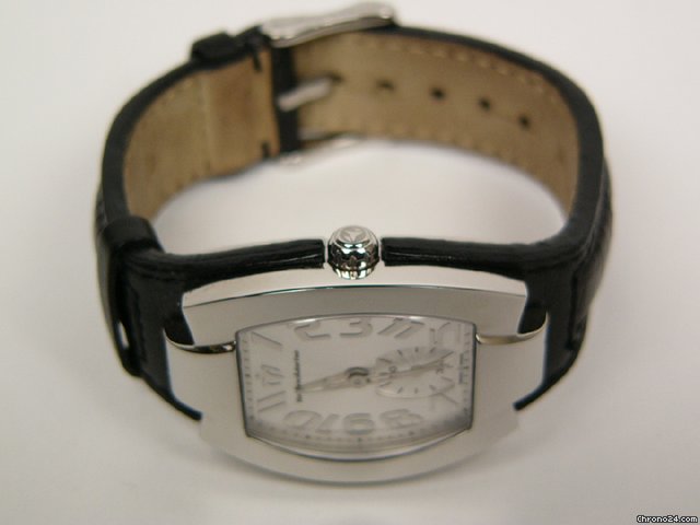 Technomarine stainless steel with black leather strap LR00754 WATCHES 2