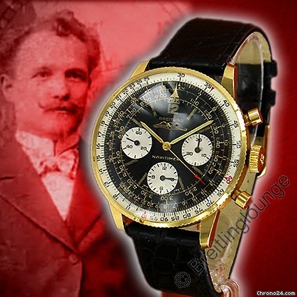 replica Breitling Navitimer 806 in 18 KT Gold WATCHES 1