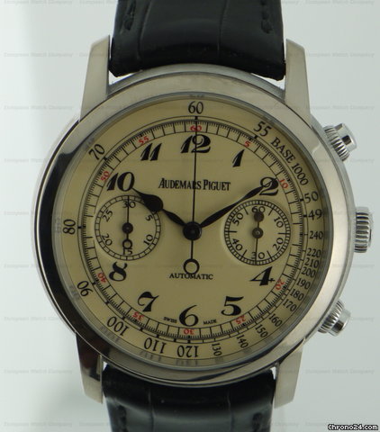 replica Audemars Piguet Jules Audemars Chronograph WG WATCHES 1
