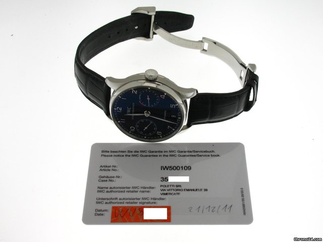 IWC PORTOGHESE 7 DAYS 5001 WATCHES 2