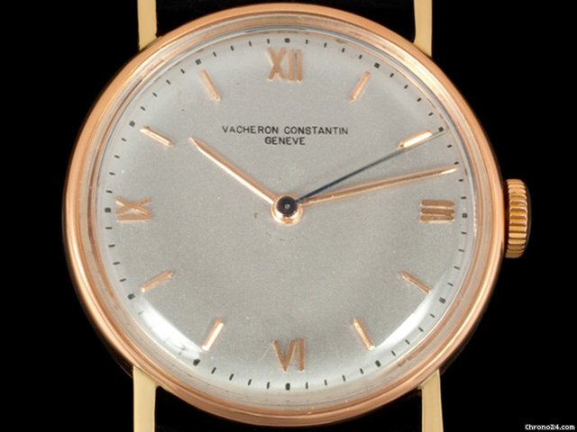 replica Vacheron Constantin 1946 VACHERON & CONSTANTIN Vintage 2-Tone Mens Watch - 18K R WATCHES 1