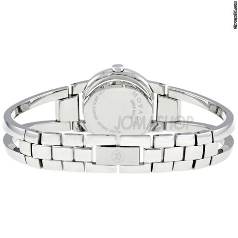 replica Movado Amorosa Mother of Pearl Dial Stainless Steel Ladies Watch 0606538 WATCHES 1