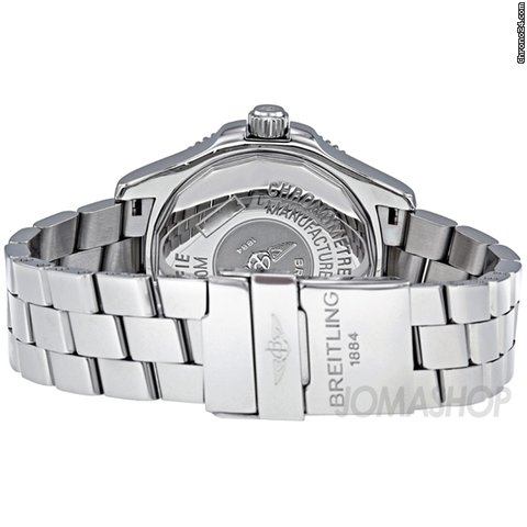replica Breitling Superocean Abyss 42 Black Dial Stainless Steel Mens Watch A1736402-BA3 WATCHES 1
