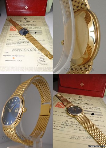 replica Patek Philippe Jumbo Automatic Date 18k Gold Ref. 3839 WATCHES 1