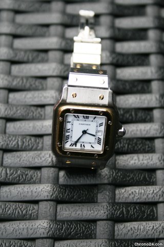 Cartier Santos Gold-Stahl Automatik WATCHES 2