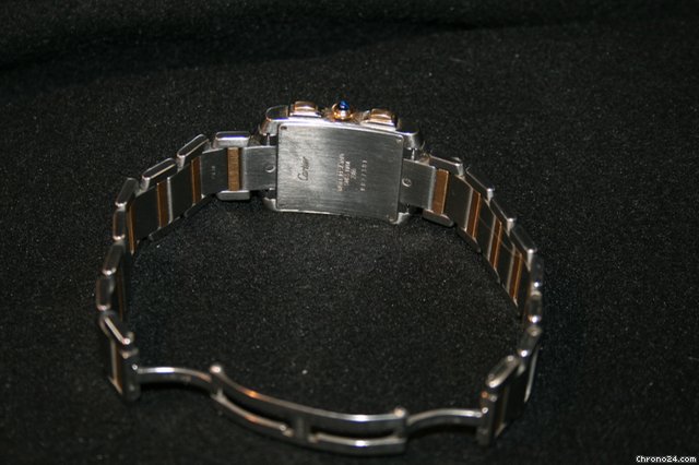 Cartier Tank Francaise Chronograph Stahl-Gold WATCHES 2