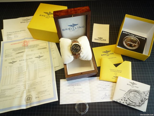 Breitling Vitesse Chronomat Automatic 18K Gelbgold WATCHES 2