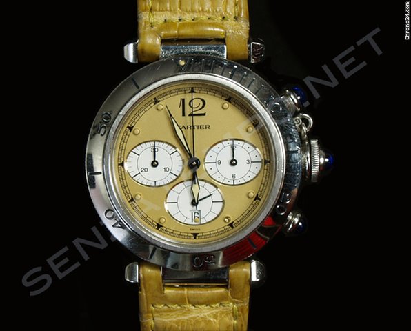Cartier PASHA CRONO 38 ACCIAIO IBRIDO WATCHES 2