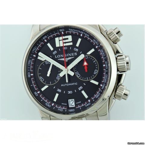 Longines Admiral steel automatic chronograph on bracelet WATCHES 2