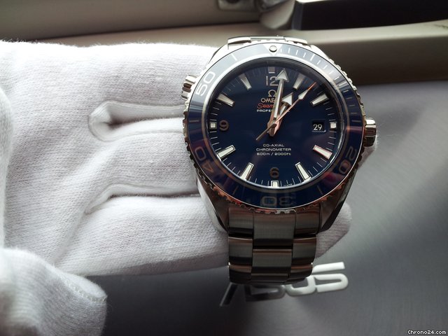 Omega Planet Ocean Titanium Liquidmetal Blue 232.90.46.21.03.001 WATCHES 2