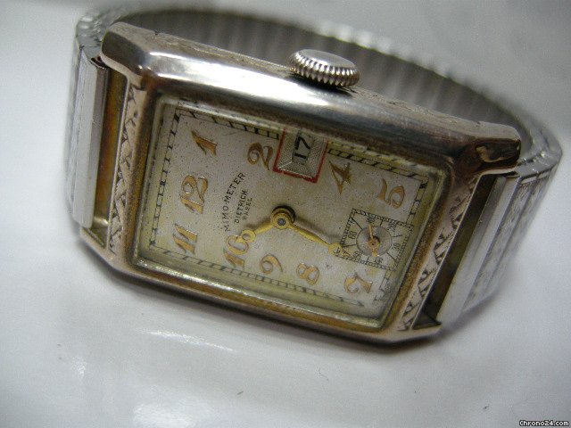 Girard Perregaux MIMO METER 1930's First Wrist watch with Date WATCHES 2