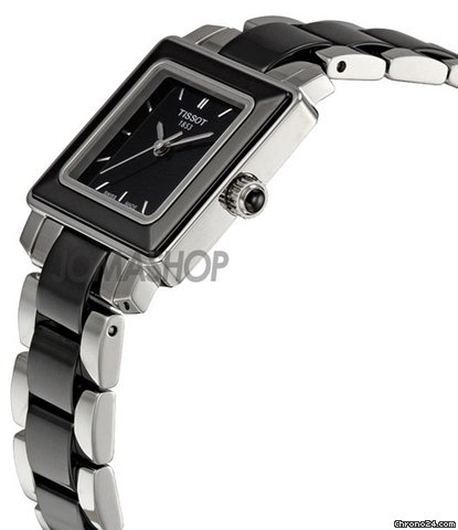 Tissot T-Cera Black Ceramic Ladies Watch T064.310.22.051.00 WATCHES 2