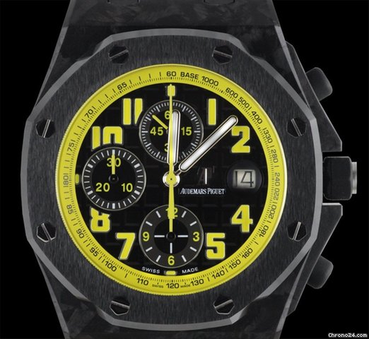 replica Audemars Piguet Royal Oak Offshore Bumble Bee Black Ceramic WATCHES 1
