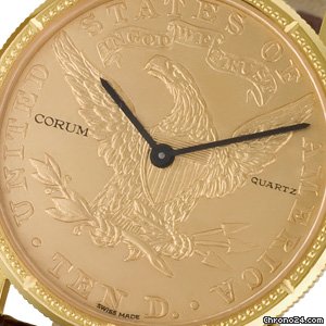 Corum $10 Coin WATCHES 2