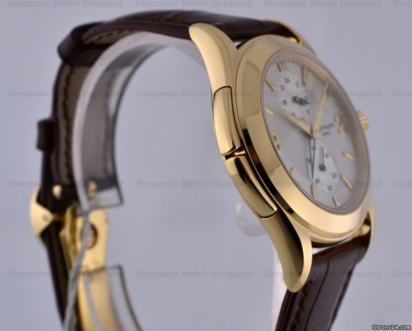 replica Patek Philippe Travel Time 18K Yellow Gold Manual 37MM WATCHES 1