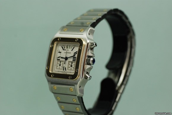 Cartier Santos Galbee ( € 2.850,- ex. V.A.T. ) WATCHES 2
