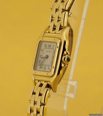 Cartier PANTHERE OR/OR 18K QUARTZ WATCHES 2