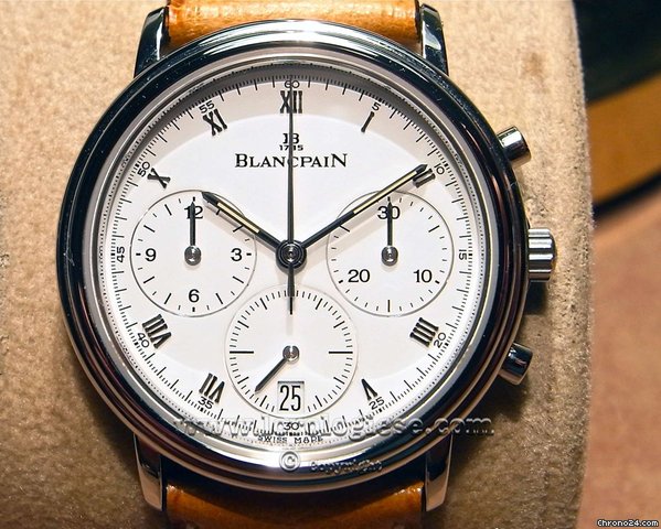 Blancpain Ultra Slim Chronograph in Perfect Condition ref.1180-1127-55 WATCHES 2