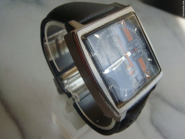 replica TAG Heuer MONACO Limited Edition Gulf WATCHES 1
