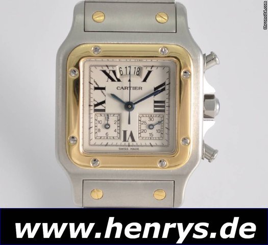 Cartier Santos Chronoflex Perpetual Date WATCHES 2